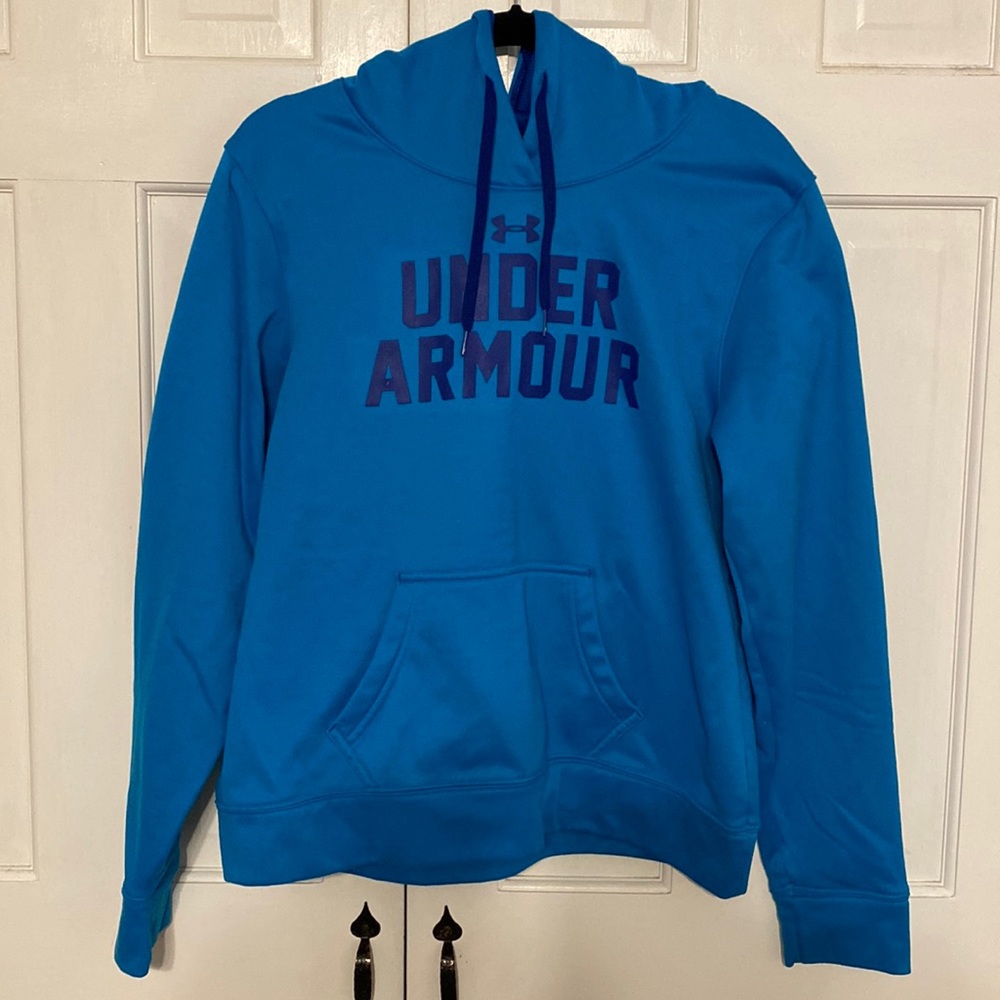 Under Armour Fleece Sweatshirt Hoodie - Kids Large